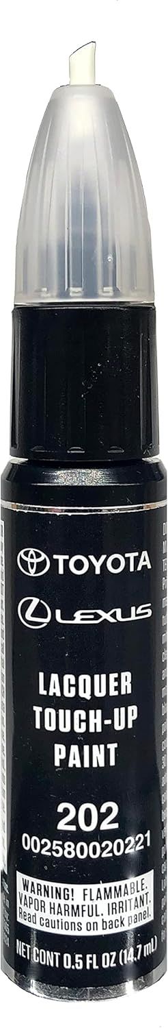 GENUINE TOYOTA LEXUS BLACK ONYX TOUCH-UP PAINT PEN CODE 202 OEM 00258-00202-21