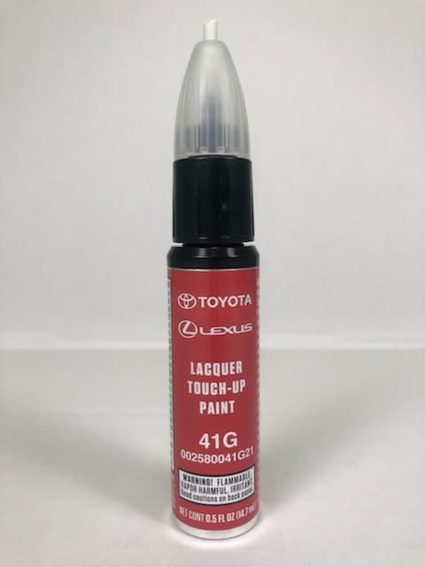 Toyota Genuine 00258-0041G-21 Pulse Red Metallic Touch-Up Paint (.5 fl oz, 14...