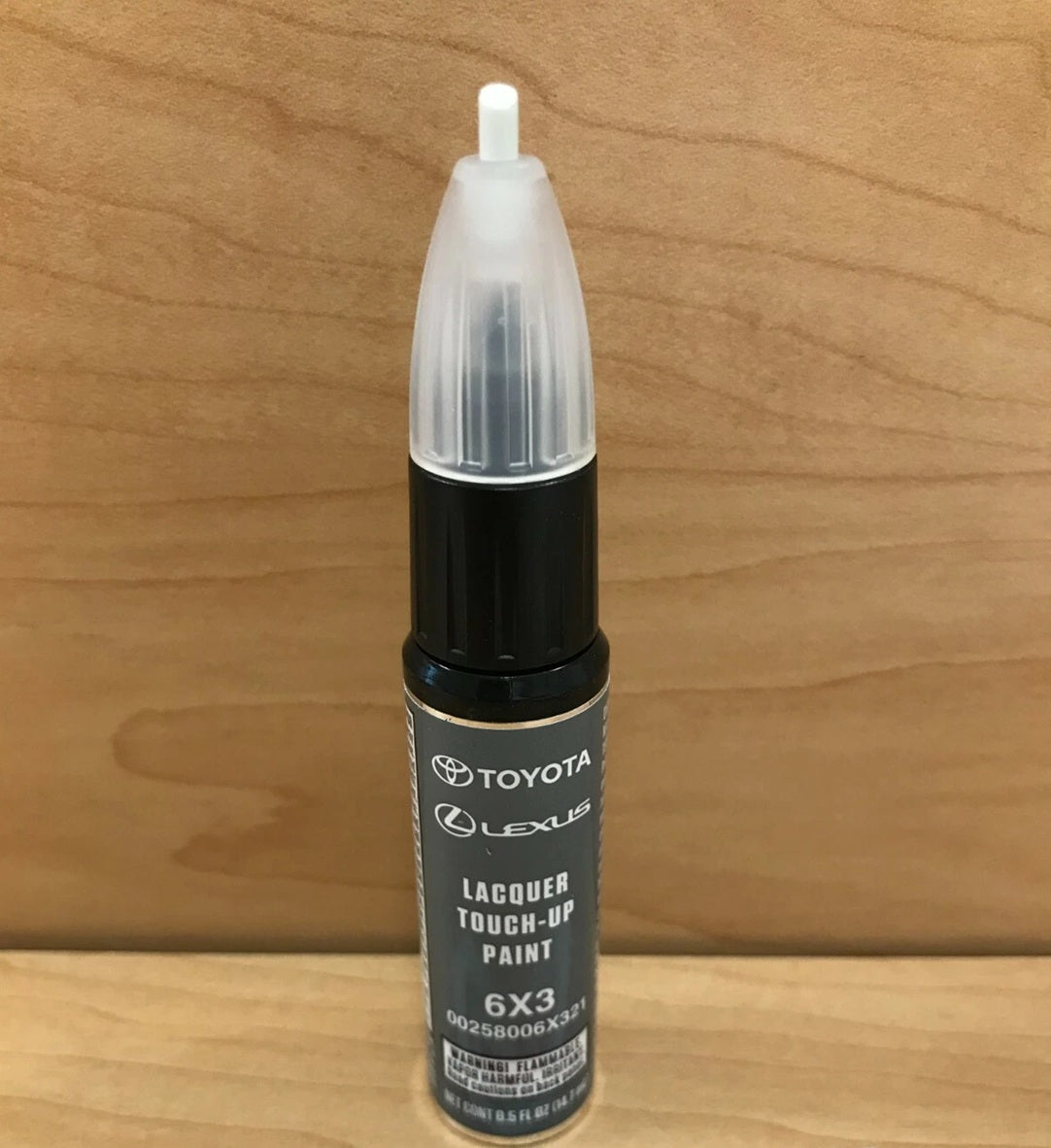 GENUINE TOYOTA LUNAR ROCK TOUCH-UP PAINT CODE 6X3 OEM 00258-006X3-21