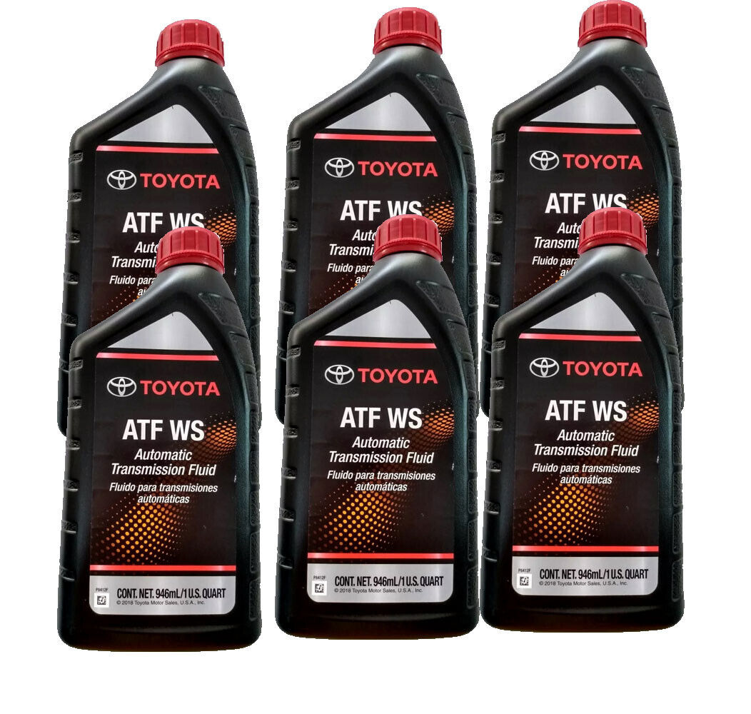 Genuine Toyota ATF WS Automatic Transmission Fluid - 1 Quart Bottle (00289-ATFWS)