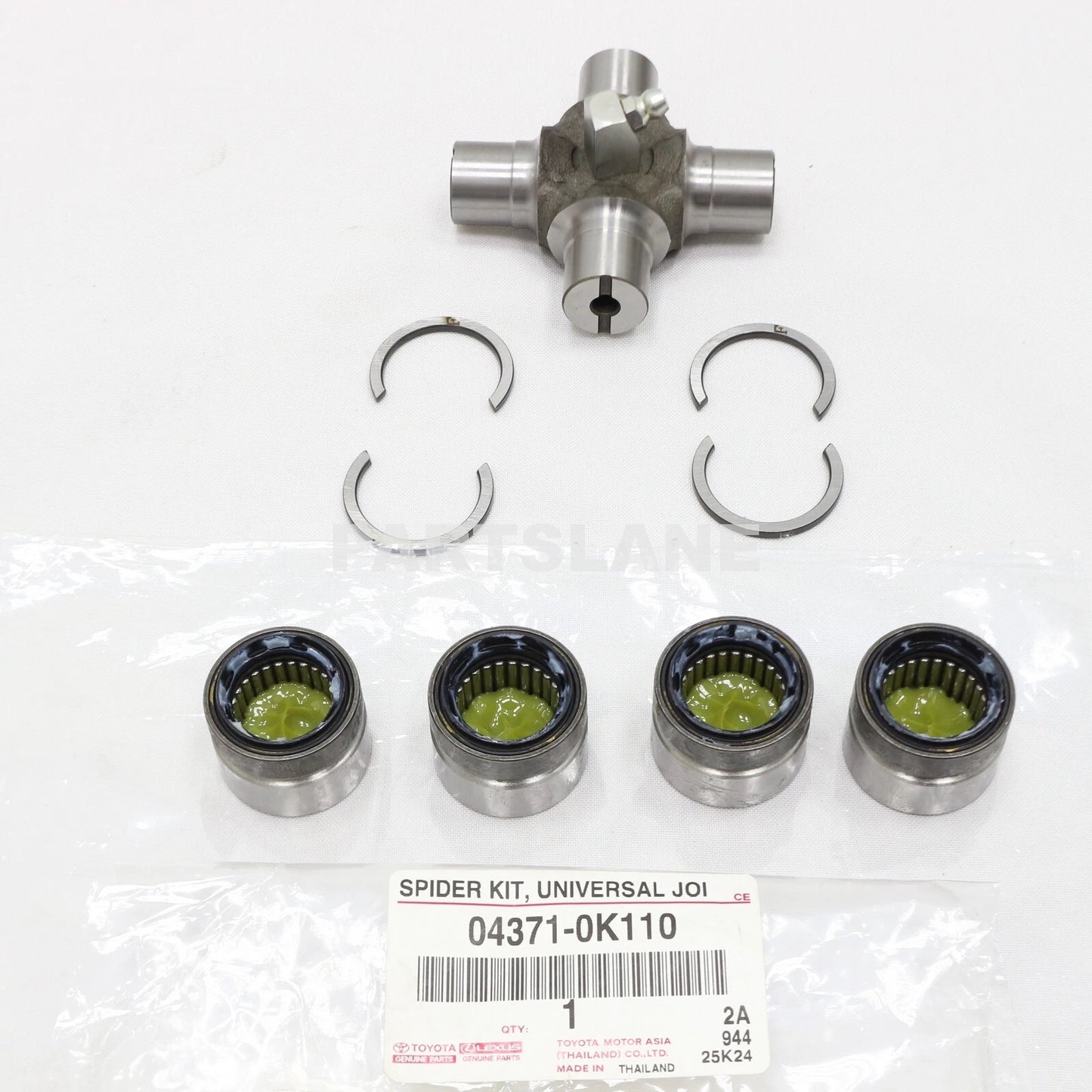 Front Universal Joint Spider Kit Toyota Fortuner Hilux 2015-2023 Cruceta
