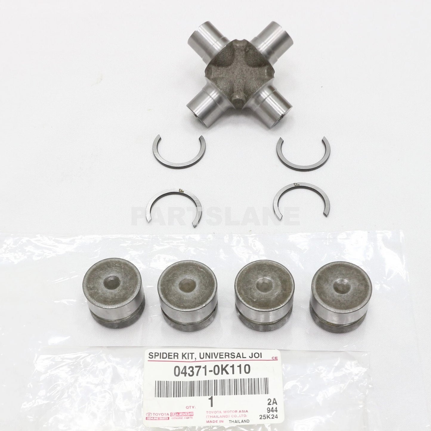 Front Universal Joint Spider Kit Toyota Fortuner Hilux 2015-2023 Cruceta