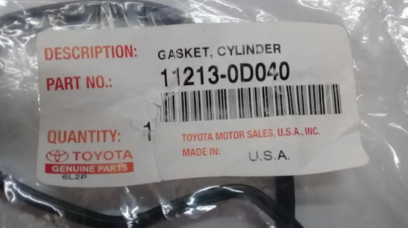 Genuine Toyota 11213-0D040 Cylinder Head Gasket Celica Corolla Matrix
