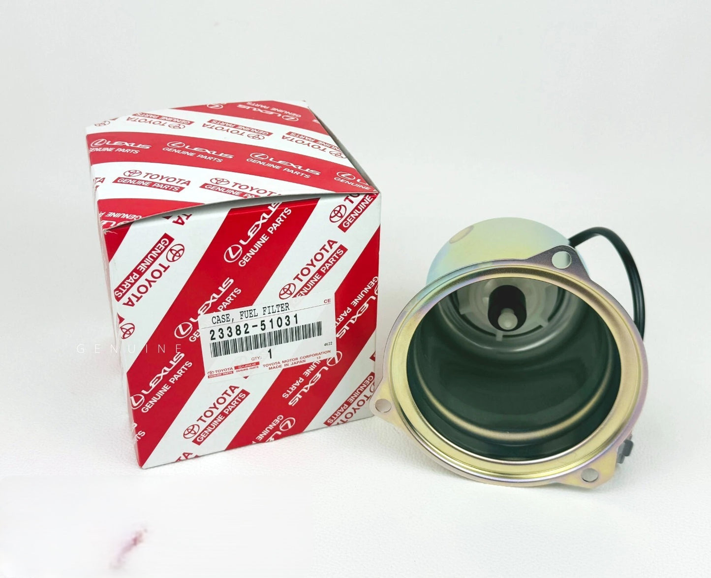 23382-51031 Genuine Toyota CASE FUEL FILTER 2338251031 OEM LAND CRUISER
