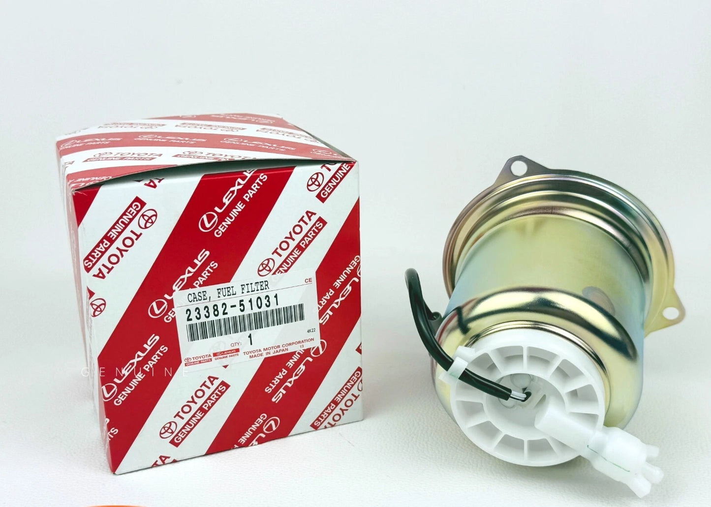23382-51031 Genuine Toyota CASE FUEL FILTER 2338251031 OEM LAND CRUISER
