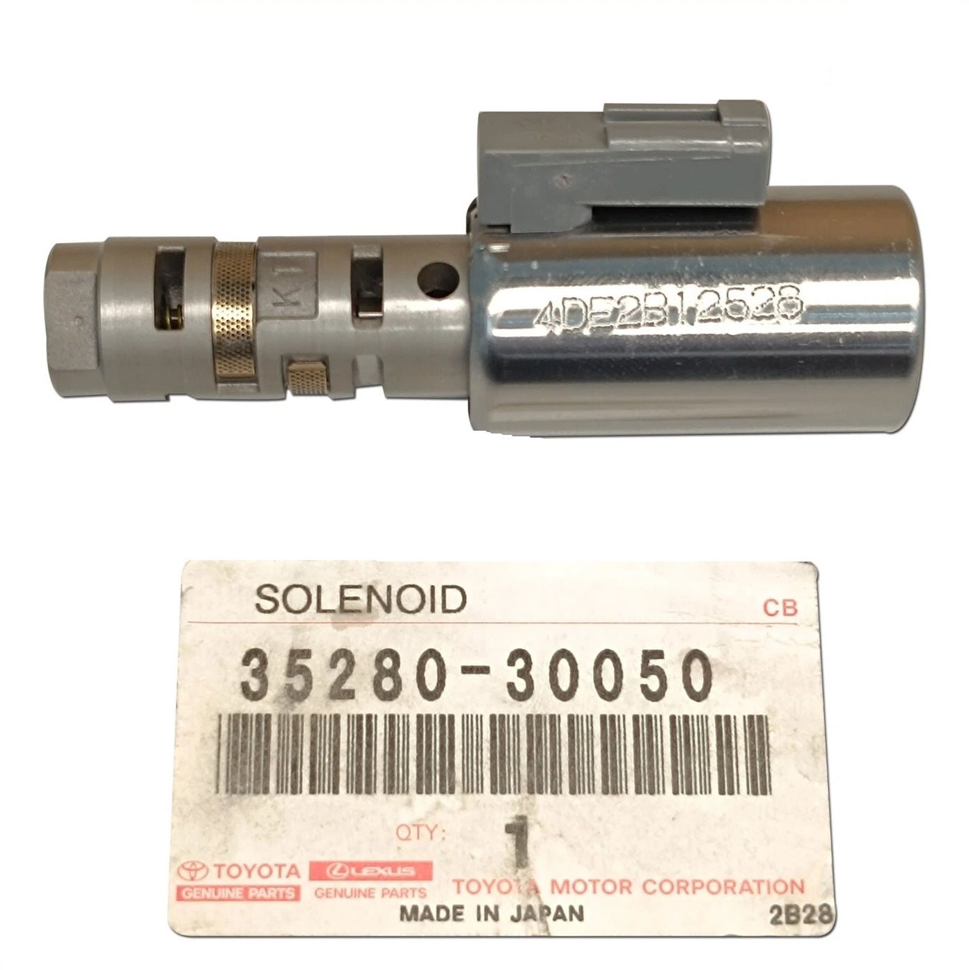 Genuine Toyota Solenoid Assy Lock Up Control 35280-30050 Lexus 4runner Tacoma