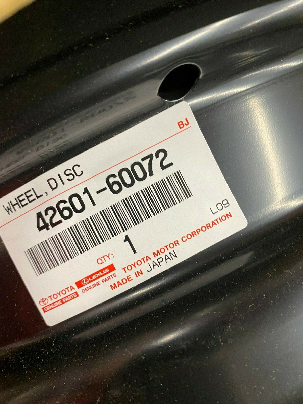 NEW OEM TOYOTA LAND CRUISER & FJ40 1969-1984 FACTORY 15 INCH STEEL WHEEL QTY 1