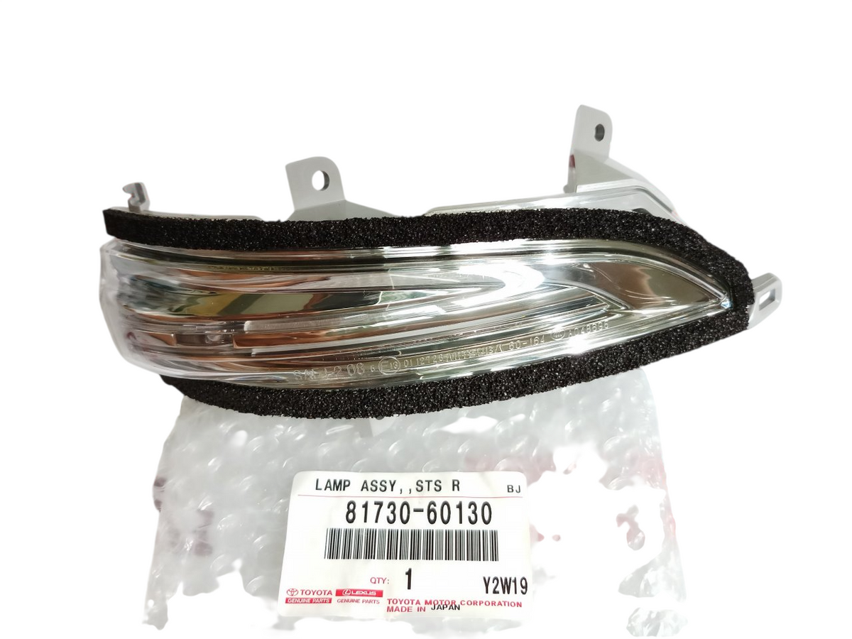 NEW GENUINE LEXUS LX570 GX460 RIGHT PASSENGER SIDE TURN SIGNAL LAMP 81730-60130