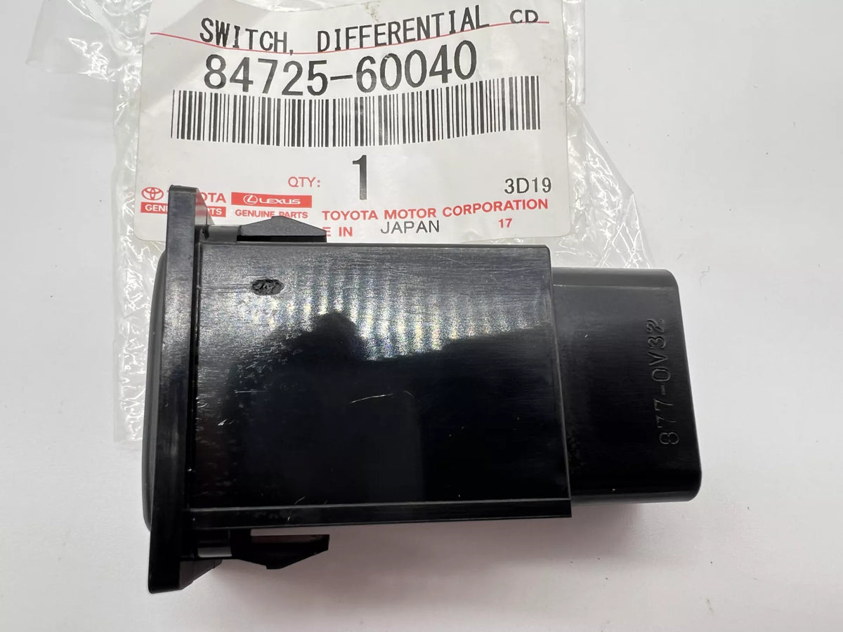 84725-60040 Land Cruiser 80 GENUINE Toyota Center Differential Lock Switch CDL