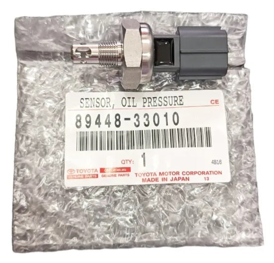 Toyota OEM Oil Pressure Sensor 89448-33010 for Camry, Avalon, Rav4