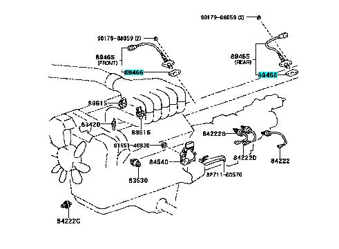 Gasket, Oxygen Sensor 89466-20020
