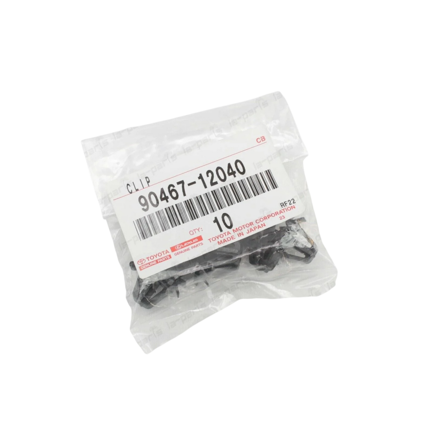 GENUINE OEM TOYOTA 4RUNNER RAV4 TACOMA PICKUP GRILLE CLIP RETAINERS SET OF 10