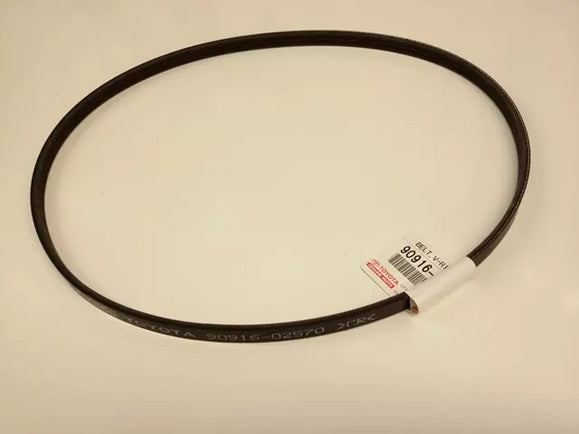 Toyota OEM 2004-2009 Prius Serpentine Drive Engine Fan Belt 90916-02570 Factory