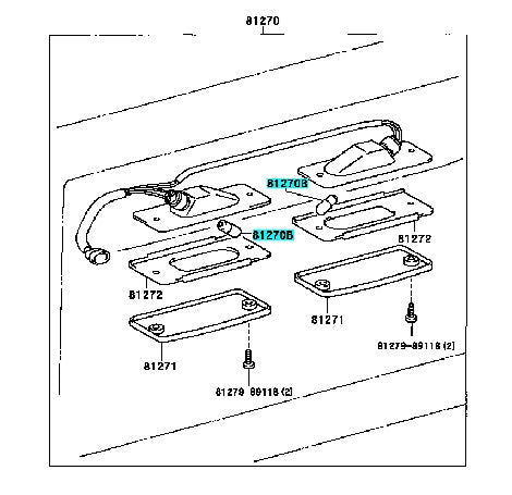 Genuine Toyota Bulb 99132-12050