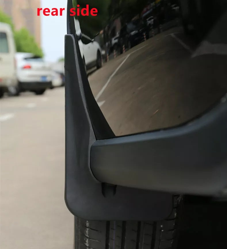 2020-2025 TOYOTA HIGHLANDER MUDGUARDS MUDFLAPS GENUINE OEM 4PC SET Black