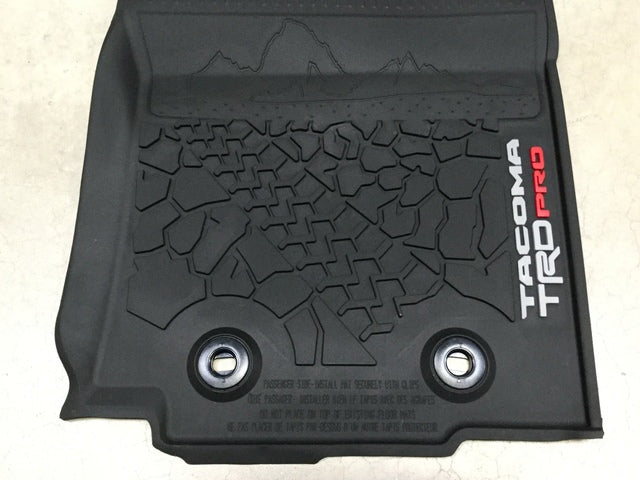 2016-2023 TOYOTA TACOMA TRD PRO ALL WEATHER/RUBBER FLOOR MAT ATM PT908-35200-02