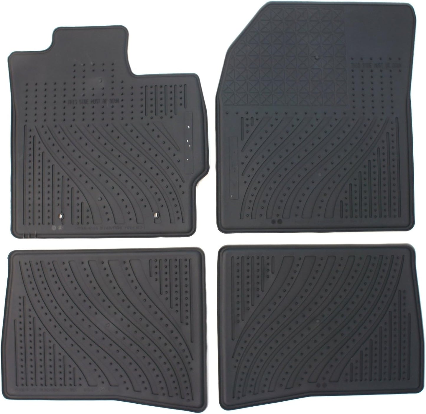 2010-2011 PRIUS ALL WEATHER FLOOR MATS PT908-47110-20 GENUINE TOYOTA ACCESSORY