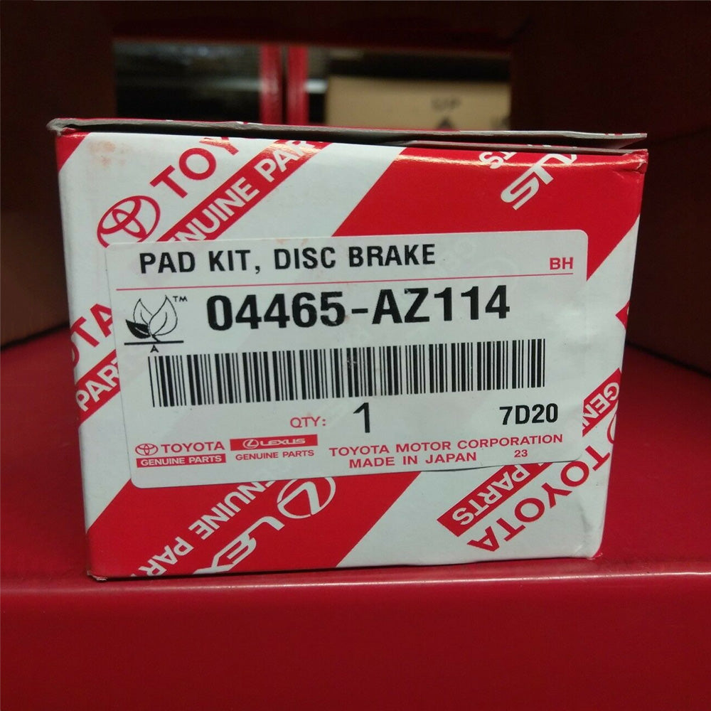 Brake Pads 2009-2018 COROLLA Front Genuine Toyota Ceramic 04465-AZ114