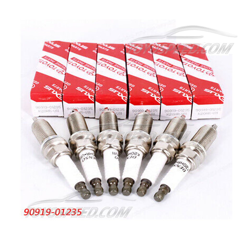 Toyota FJ Cruiser 2007-2009 Spark Plug Set of 6 Genuine OEM 4 Runner ,  Fortuner , Kavak