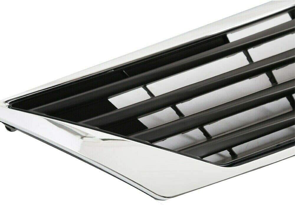 Close-up view of Bumper Grille for Nissan Versa 2012-2014, code: JX-7385-CM