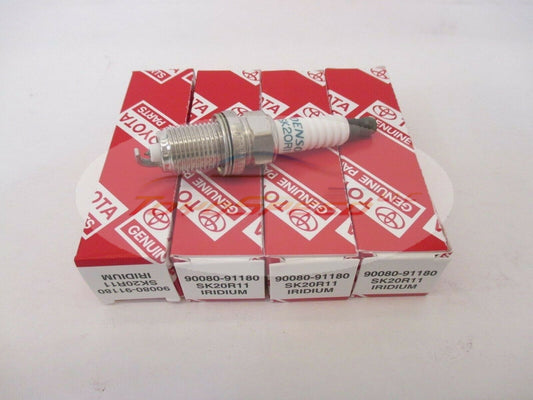 Spark Plug Iridium Set of 4 Pcs Fit For Toyota Sequoia Tundra