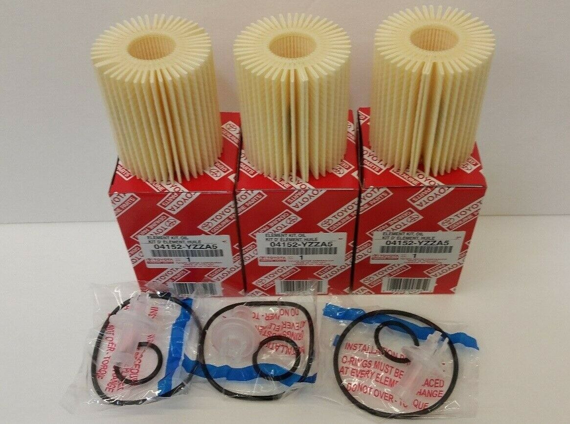 Oil Filter Set Fit For Toyota 4Runner FJ Cruiser Tundra