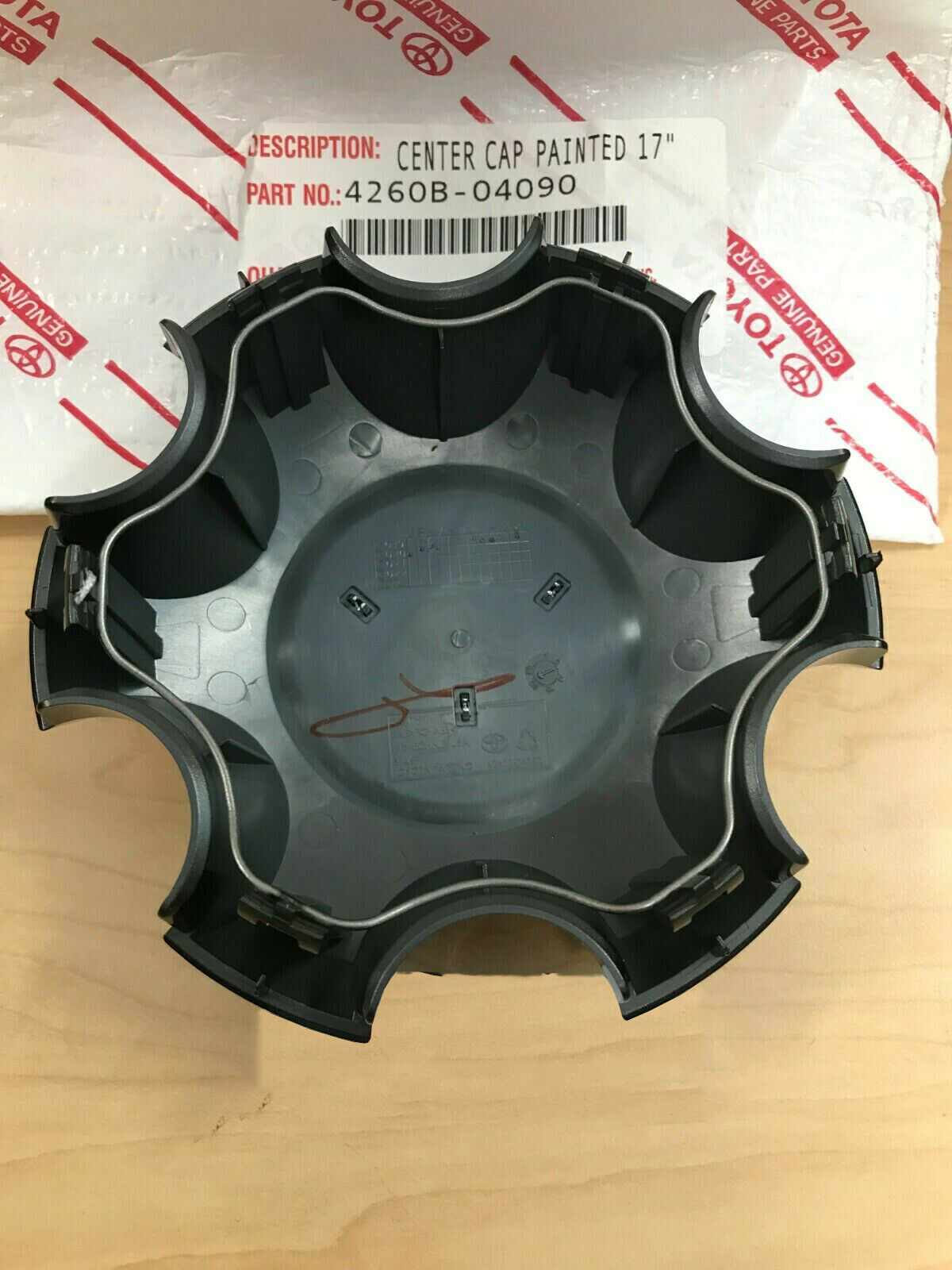 Center Cap Black Wheel Genuine Set 4 Pcs Fit For Toyota Tacoma