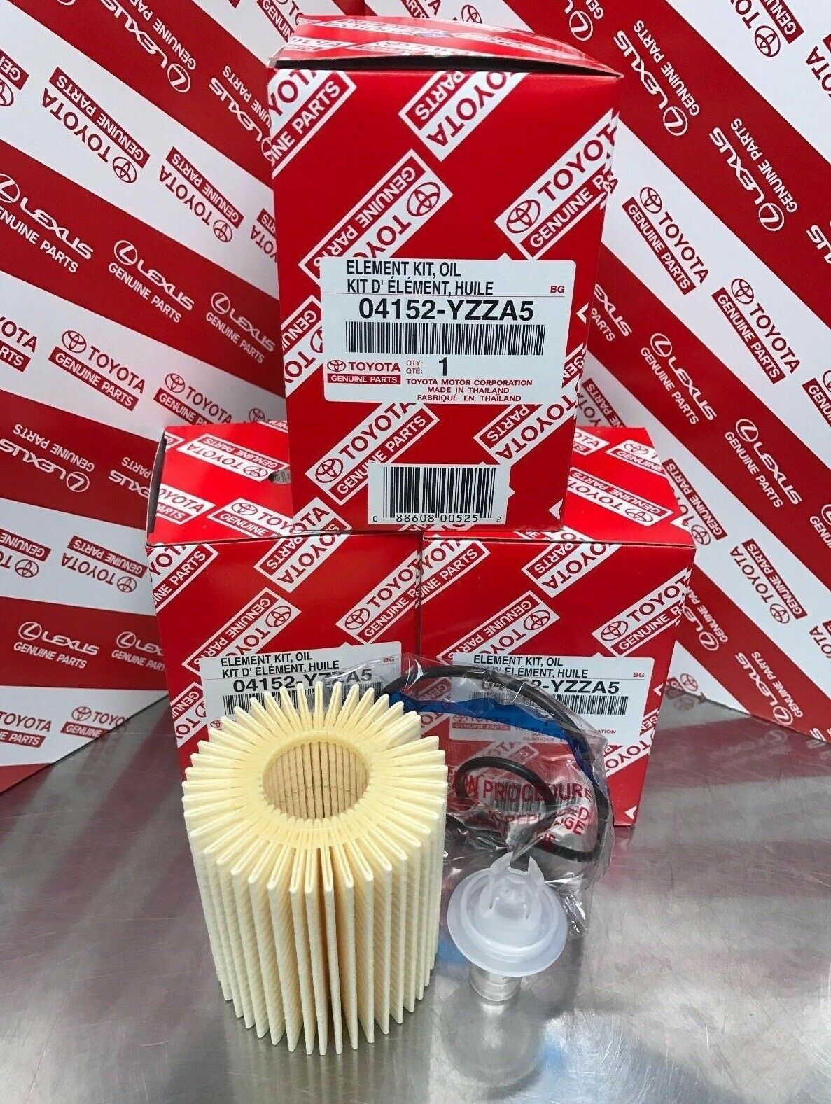 Oil Filter Set Fit For Toyota 4Runner FJ Cruiser Tundra