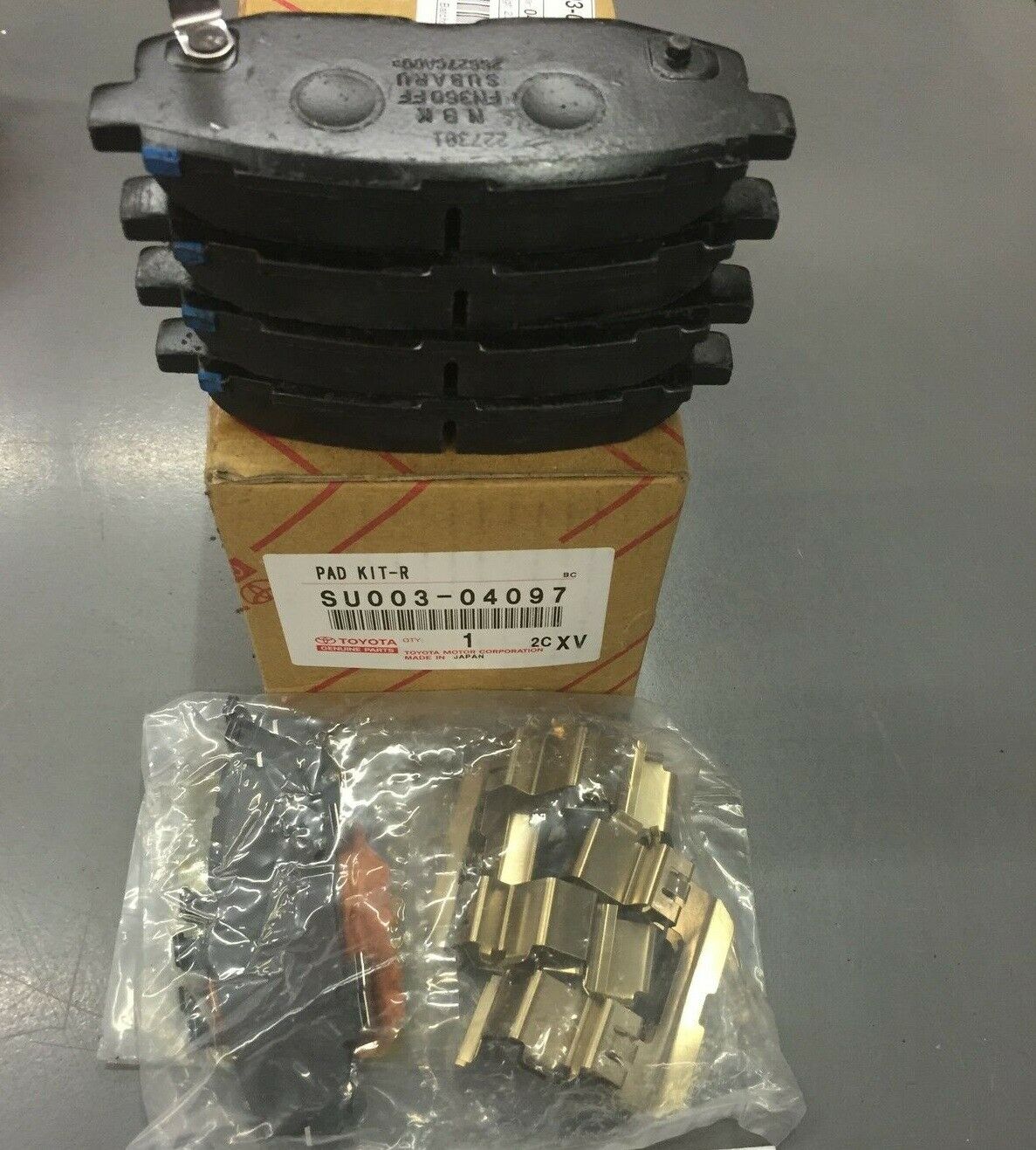 Rear Brake Pads + Hardware + Shim Fit For Toyota Scion