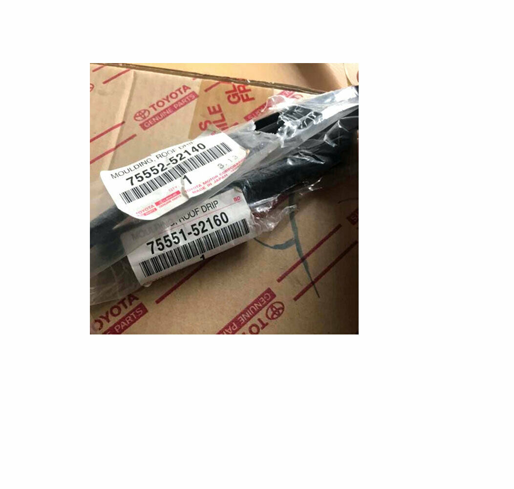 Roof Drip Moulding Side Finish Set Fit For Toyota Yaris TOYOSPEED LLC