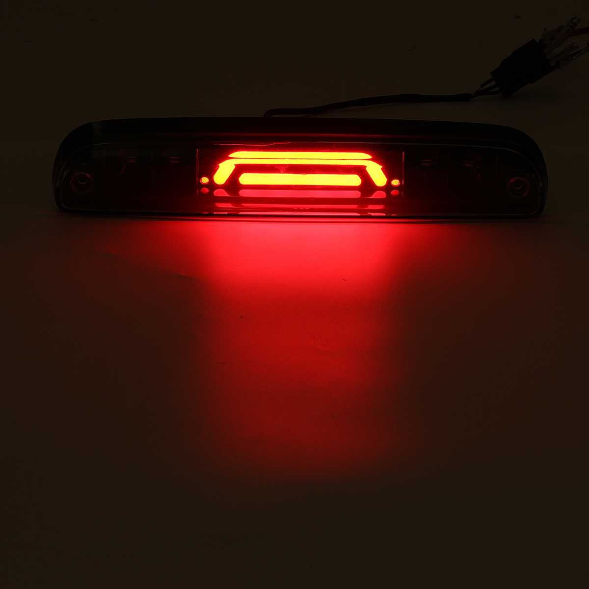 Smoke Lens Car Rear LED Third High Brake Stop Light Lamp For GMC Sierra Chevy Silverado 1500 2500HD 3500HD 2014 2015 2016 - 2018