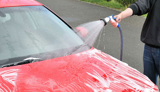 how to wash a car