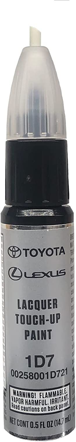 GENUINE TOYOTA SILVER SHADOW PEARL TOUCHUP PAINT PEN CODE 1D7 OEM 00258-001D7-21