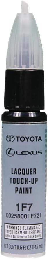 GENUINE TOYOTA CLASSIC SILVER MICA TOUCH-UP PAINT PEN CODE 1F7 OE 00258-001F7-21