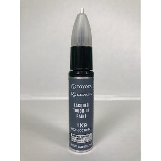 Genuine Toyota Lexus Touch Up Paint COASTAL GRAY METALLIC 00258-001K9-21 1K9