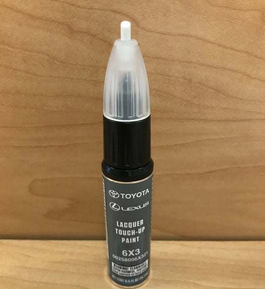GENUINE TOYOTA LUNAR ROCK TOUCH-UP PAINT CODE 6X3 OEM 00258-006X3-21