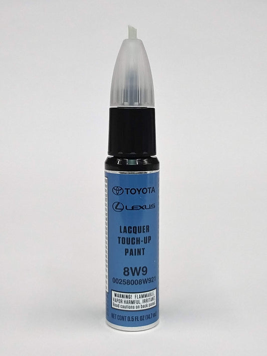 GENUINE OEM BLUE FLAME PEARL TOUCH UP PAINT CODE 8W9, 00258-008W9-21