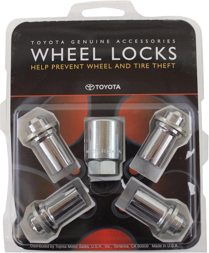 Toyota Alloy Wheel Lock Set 00276-00901 Genuine Toyota Accessory ( longer ones )