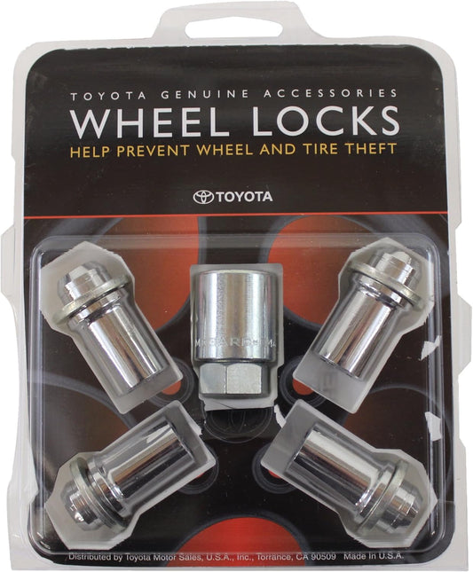 Toyota Alloy Wheel Lock Set 00276-00901 Genuine Toyota Accessory ( longer ones )