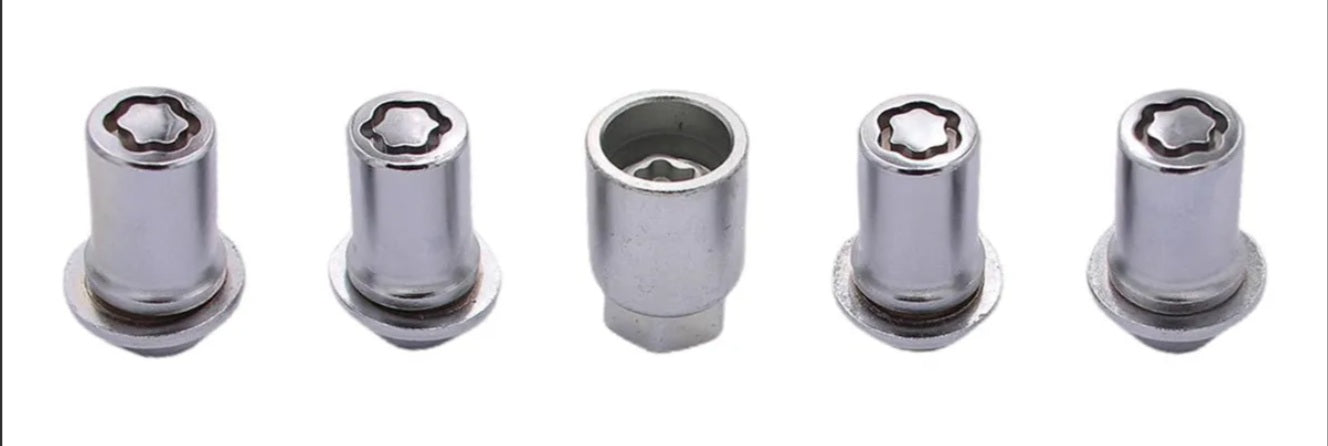 Toyota Alloy Wheel Lock Set 00276-00901 Genuine Toyota Accessory ( longer ones )