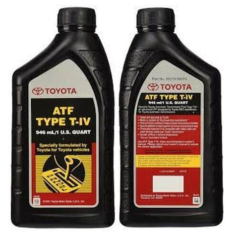 6 Quart ATF T-IV Automatic Transmission Fluid Oil Genuine For Toyota Lexus Scion