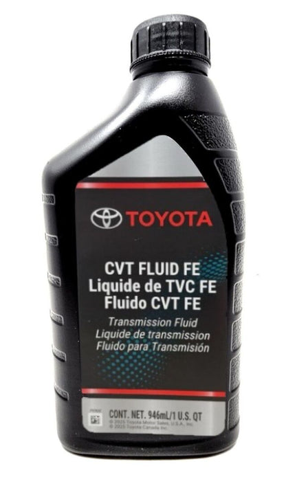 NEW OEM GENUINE TOYOTA CVT FE TRANSMISSION FLUID OIL 00279-CVTFE-01