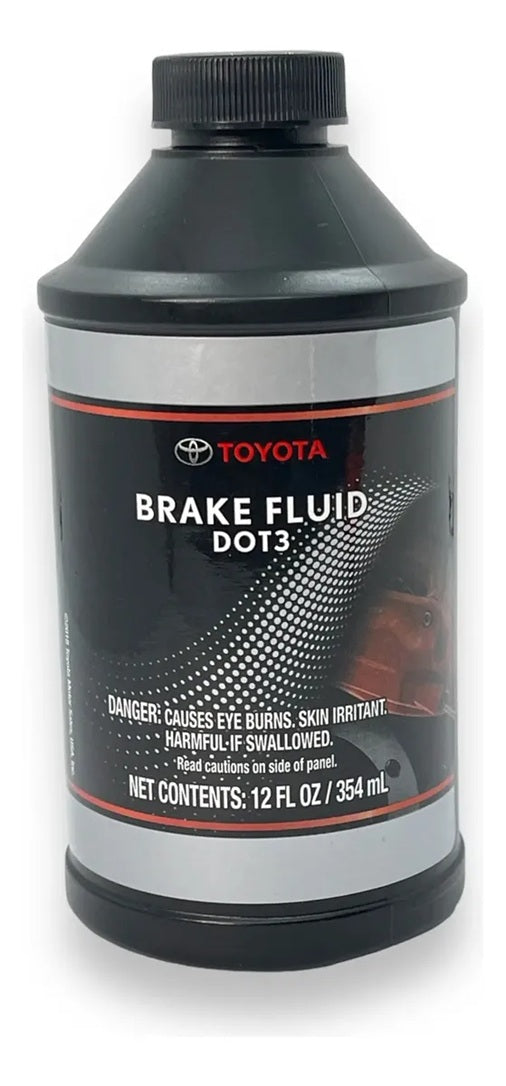 GENUINE DOT 3 Brake Fluid 12 fl. oz 00475-1BF03 for Lexus and Toyota