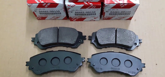 Toyota Pad Kit Disc Brake Front 04465-0D150 Yaris
