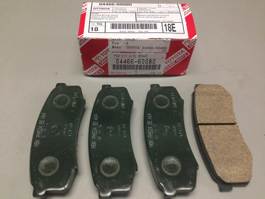 Land Cruiser 00-23 Sequoia 00-04 Rear Brake Pads NEW genuine Toyota Lexus GX460 GX470 OEM 04466-60080
