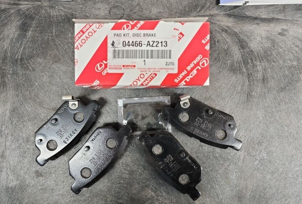 2009-2019 Toyota Corolla Prius Rear Brake Pads Genuine Toyota OEM MADE IN USA