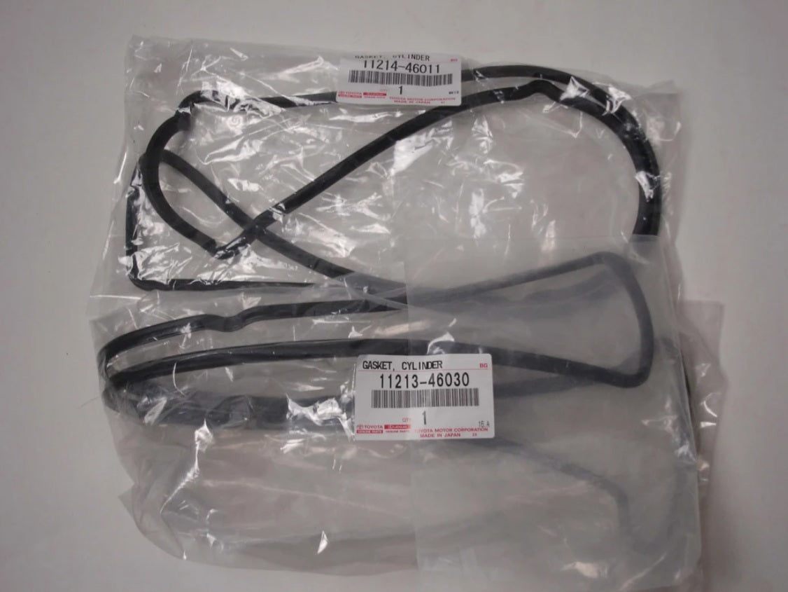 NEW GENUINE FOR TOYOTA SUPRA GS300 IS300 ENG 2JZ-GTE VVTI VALVE COVER GASKET SET