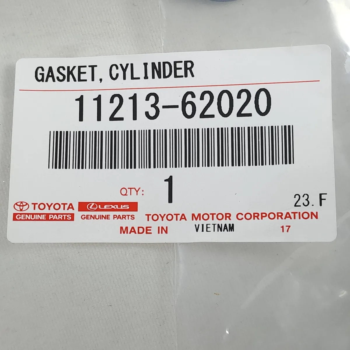 NEW GENUINE TOYOTA OEM VALVE COVER GASKET 11213-62020 TACOMA 4RUNNER T100