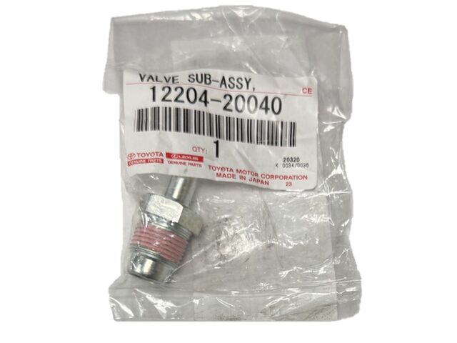 OEM Toyota 12204-20040 PCV Valve Camry Sienna Highlander Lexus