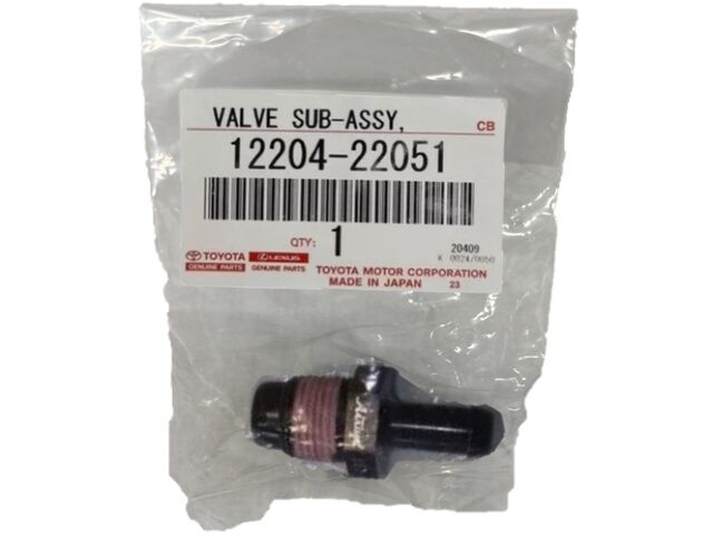 GENUINE PCV Valve 1220422051 for Toyota Celica Corolla MR2 Spyder Matrix 1ZZ-FE
